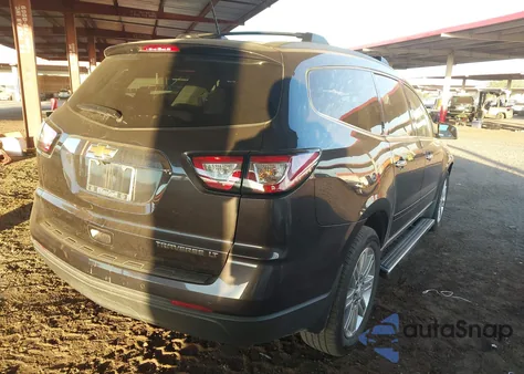 2015 Chevrolet Traverse 1Lt из США, поврежденный, VIN 1GNKRGKD4FJ161453